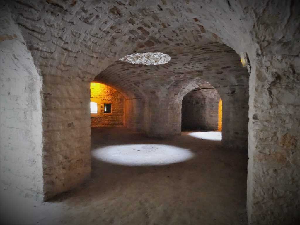 La double caponnière du Fort de Bron