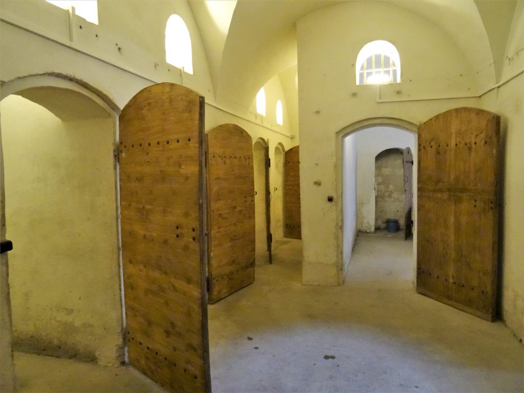 The disciplinary cells of Fort de Bron