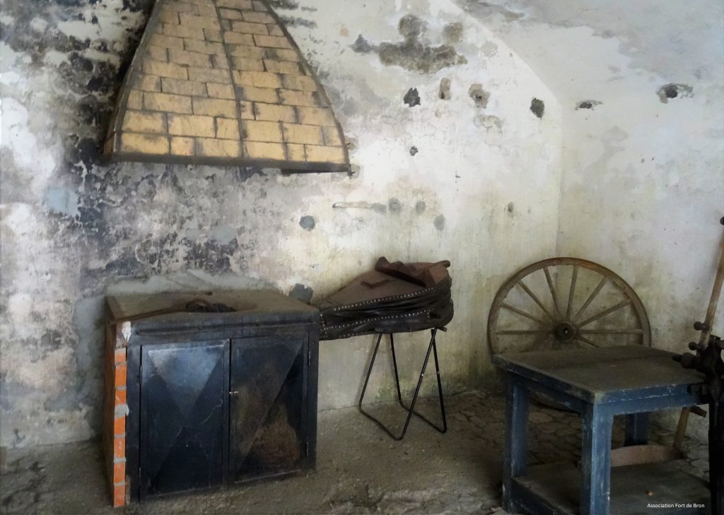 The forge at Fort de Bron