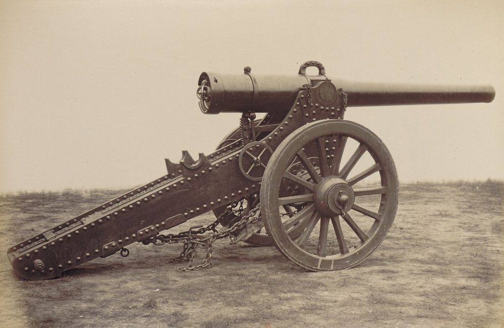 canon 155 mm de Bange  illustrant la notion de calibre