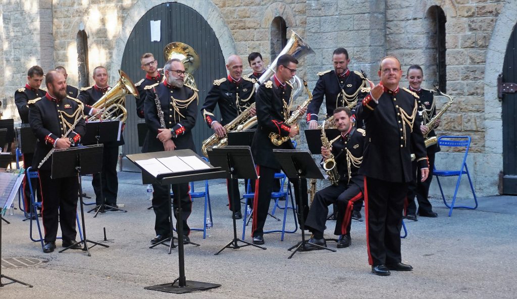 Juillet 2022 - Retour de la Musique de l'Artillerie et de son orchestre le samedi 16 juillet - Festival des Forts Séré de Rivières -  © MJ. C